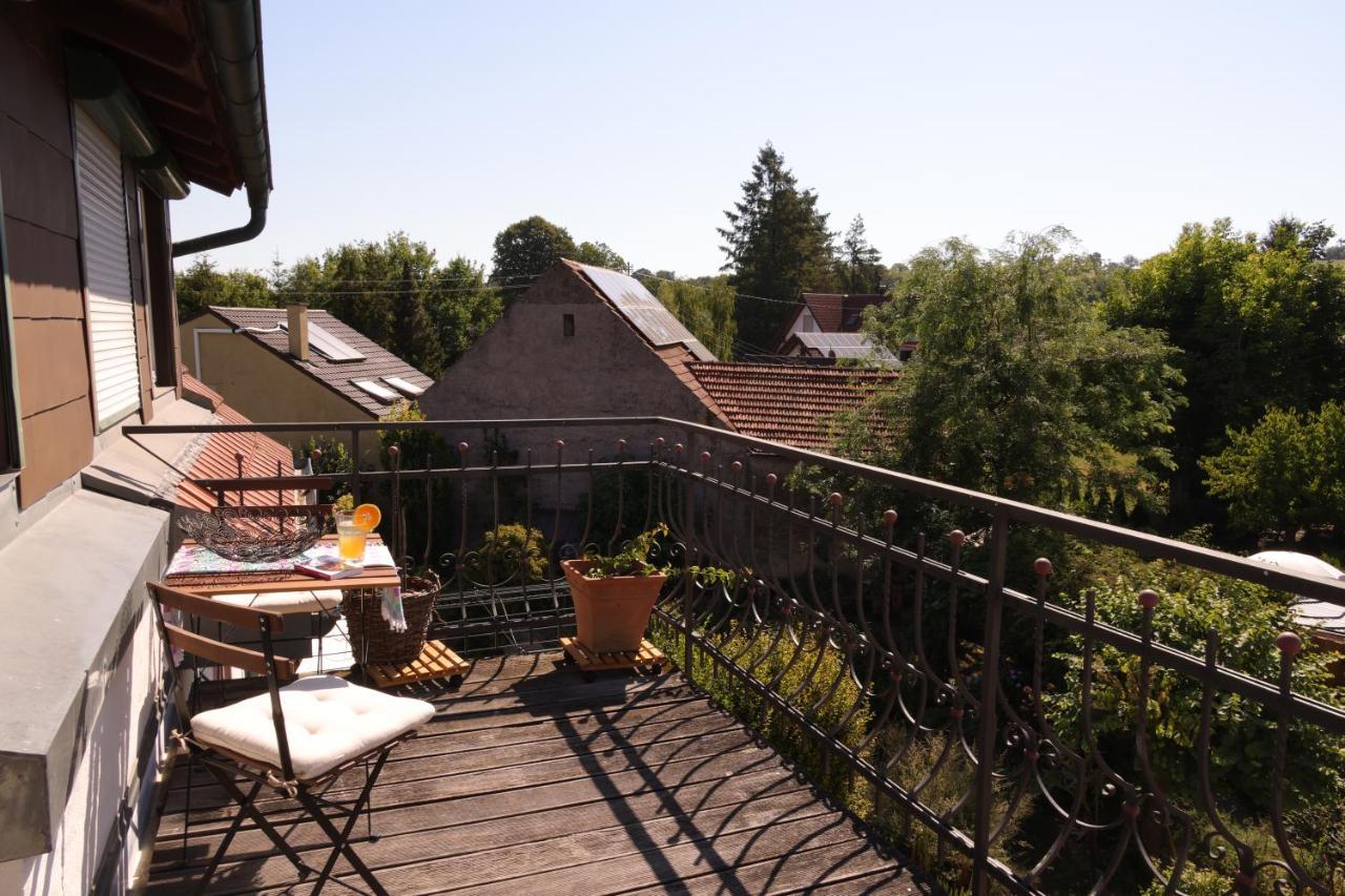 Charmante, Grosszuegige Ferienwohnung Villa Fleurie Bretten Exteriör bild
